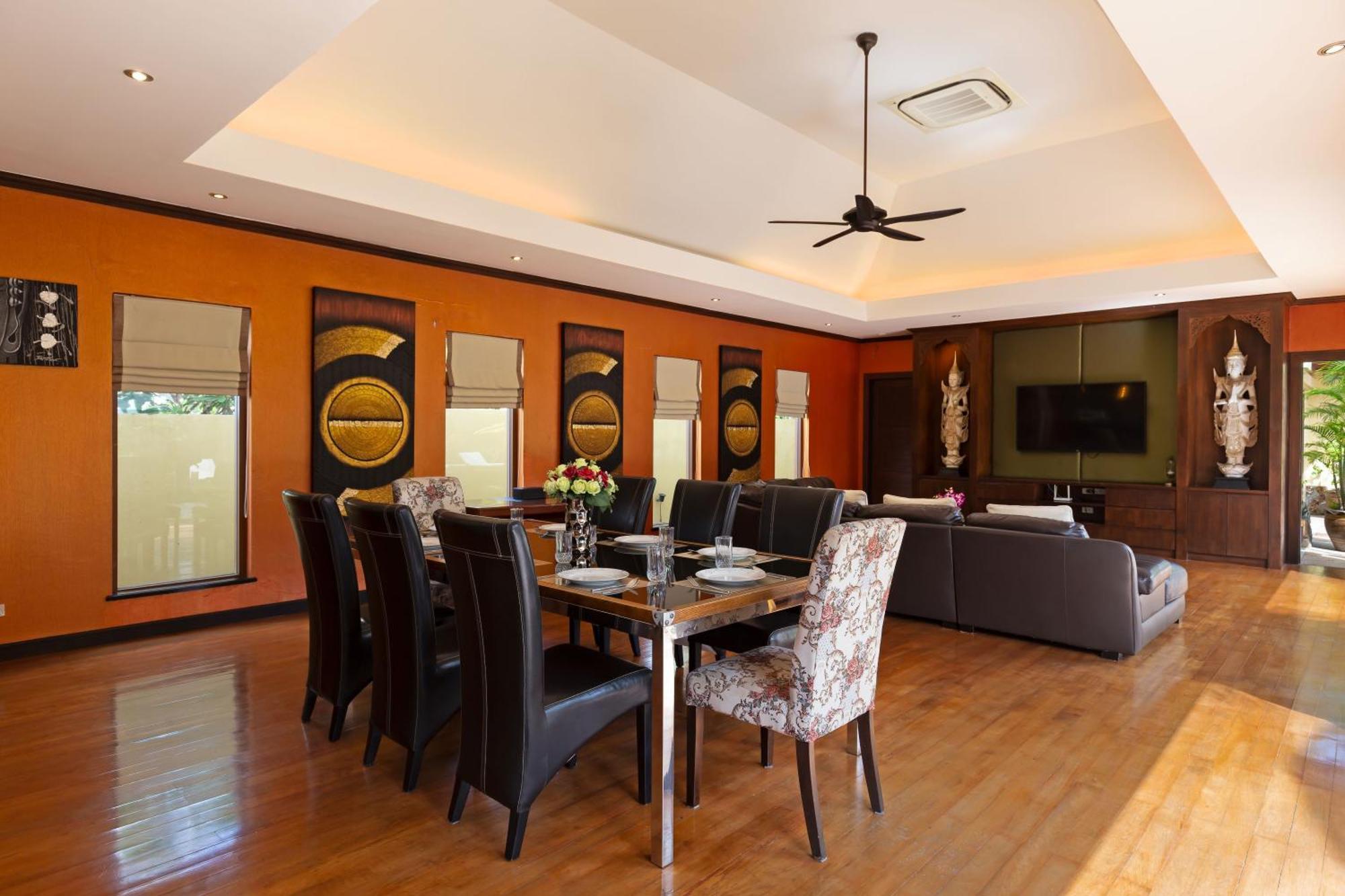 Extraordinary Courtyard 6Br Pool Villa Sri Suri, Naiharn Rawai Exterior foto