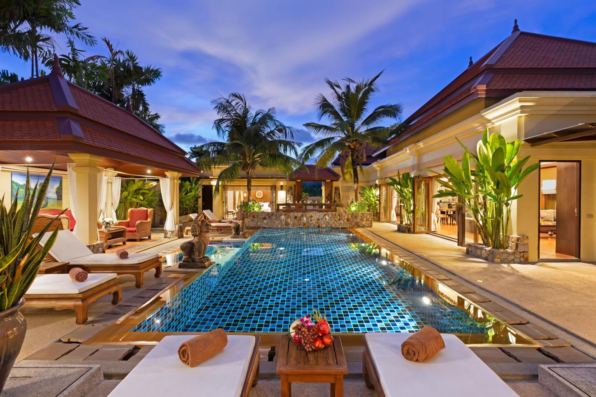 Extraordinary Courtyard 6Br Pool Villa Sri Suri, Naiharn Rawai Exterior foto