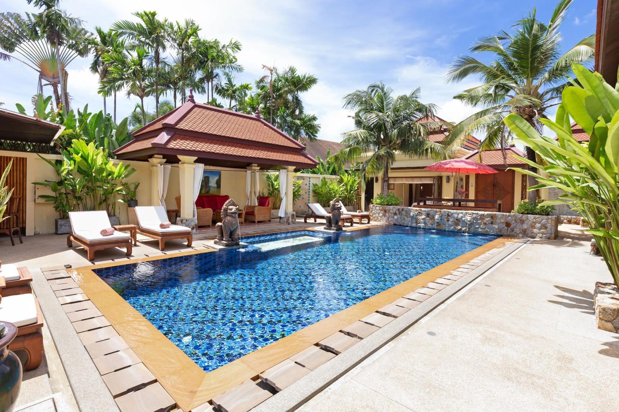 Extraordinary Courtyard 6Br Pool Villa Sri Suri, Naiharn Rawai Exterior foto